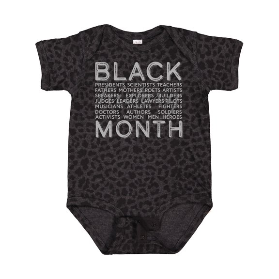 Inktastic Black History Month Occupations and Identities Boys or Girls Baby Bodysuit