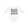 thumbnail image 1 of Inktastic Black History Month- Occupations and Identities Boys or Girls Long Sleeve Baby Bodysuit, 1 of 5