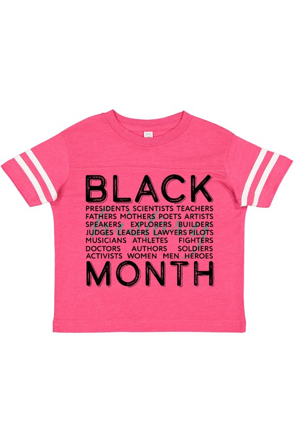 Black History Month- Occupations and Identities Boys or Girls Toddler T-Shirt