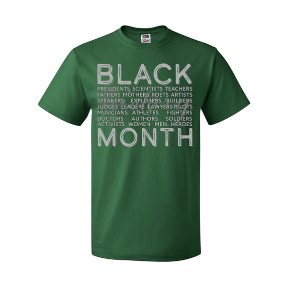 Inktastic Black History Month Occupations and Identities T-Shirt