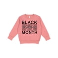 thumbnail image 1 of Inktastic Black History Month Occupations and Identities Toddler Sweatshirt, 1 of 4