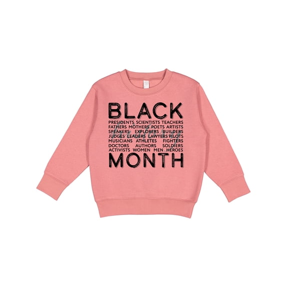 Inktastic Black History Month Occupations and Identities Toddler Sweatshirt