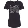 thumbnail image 1 of Inktastic Black History Month Occupations and Identities Women's T-Shirt, 1 of 5