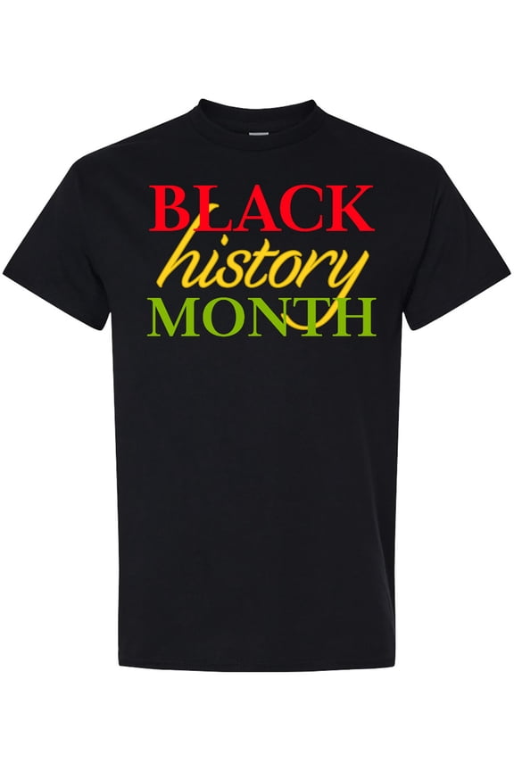 Black History Month Red, Green, Yellow T-Shirt