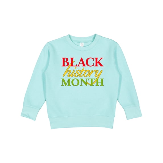 Inktastic Black History Month Red, Green, Yellow Toddler Sweatshirt