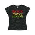 thumbnail image 1 of Inktastic Black History Month- Red, Green, Yellow Women's T-Shirt, 1 of 5
