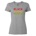 thumbnail image 1 of Inktastic Black History Month- Red, Green, Yellow Women's T-Shirt, 1 of 5