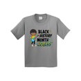 thumbnail image 1 of Inktastic Black History Month Rocks Boy with Guitar Youth T-Shirt, 1 of 5