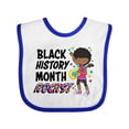 thumbnail image 1 of Inktastic Black History Month Rocks- Girl with Guitar Boys or Girls Baby Bib, 1 of 4