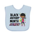 thumbnail image 1 of Inktastic Black History Month Rocks- Girl with Guitar Boys or Girls Baby Bib, 1 of 4
