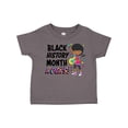 thumbnail image 1 of Inktastic Black History Month Rocks Girl with Guitar Boys or Girls Toddler T-Shirt, 1 of 5