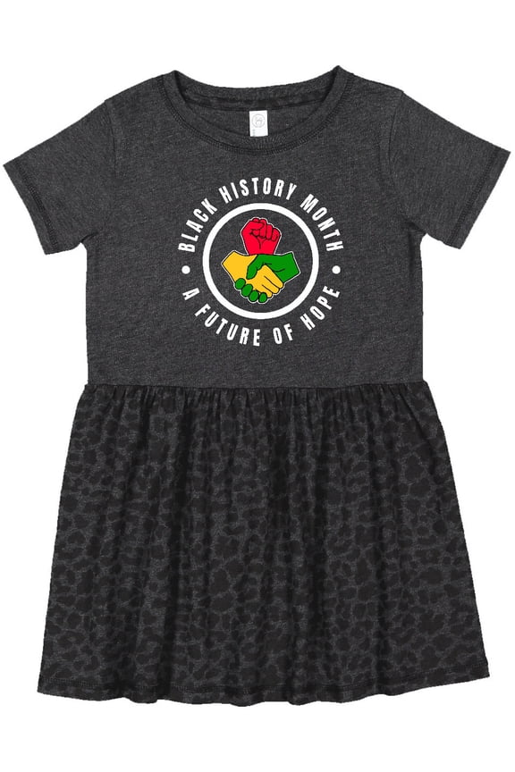 Black History Month a Future of Hope Girls Toddler Dress