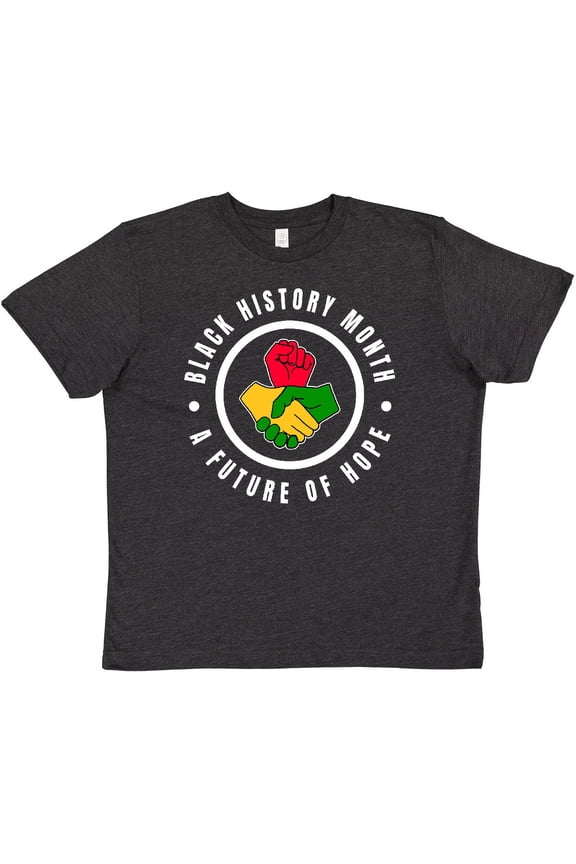 Black History Month a Future of Hope Youth T-Shirt