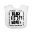 thumbnail image 1 of Inktastic Black History Month-celebrate Boys or Girls Baby Bib, 1 of 4