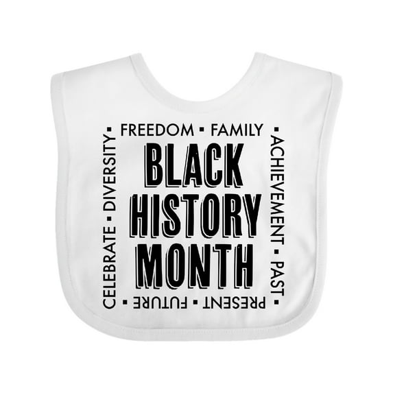 Inktastic Black History Month-celebrate Boys or Girls Baby Bib