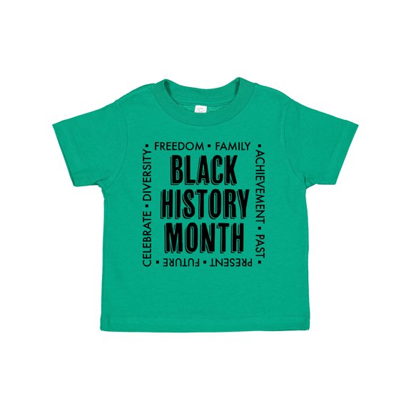 Inktastic Black History Month-celebrate Boys or Girls Toddler T-Shirt
