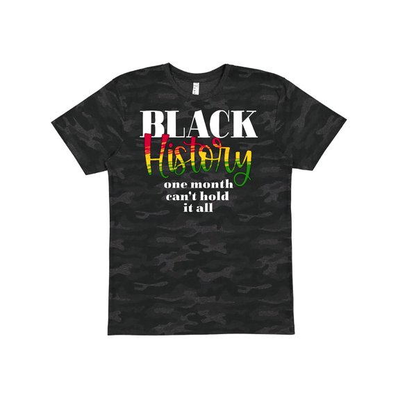 Inktastic Black History- One Month Cant Hold It All T-Shirt