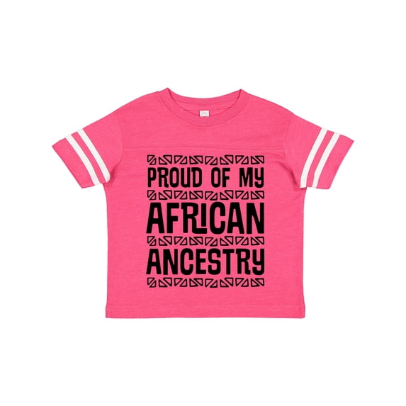 Inktastic Black History Proud African Ancestry Boys or Girls Toddler T-Shirt