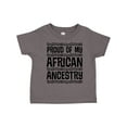 thumbnail image 1 of Inktastic Black History Proud African Ancestry Boys or Girls Toddler T-Shirt, 1 of 5