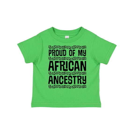 Inktastic Black History Proud African Ancestry Boys or Girls Toddler T-Shirt