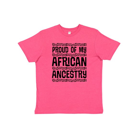 Inktastic Black History Proud African Ancestry Youth T-Shirt