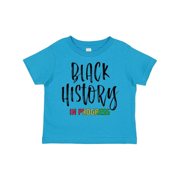 Inktastic Black History in Progress Boys or Girls Toddler T-Shirt