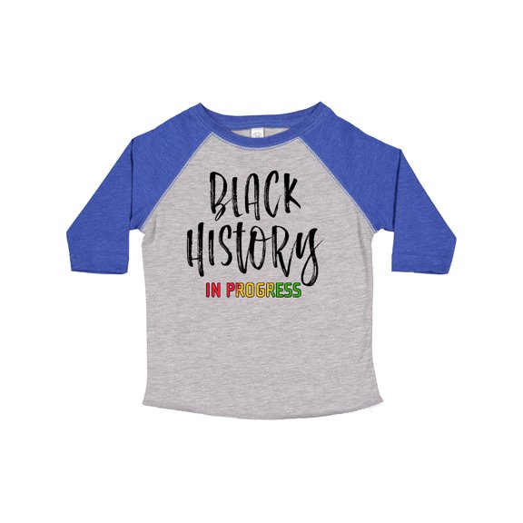 Inktastic Black History in Progress Boys or Girls Toddler T-Shirt