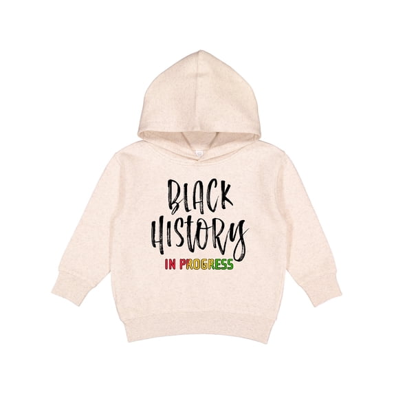 Inktastic Black History in Progress Toddler Hoodie