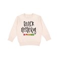 thumbnail image 1 of Inktastic Black History in Progress Toddler Sweatshirt, 1 of 4