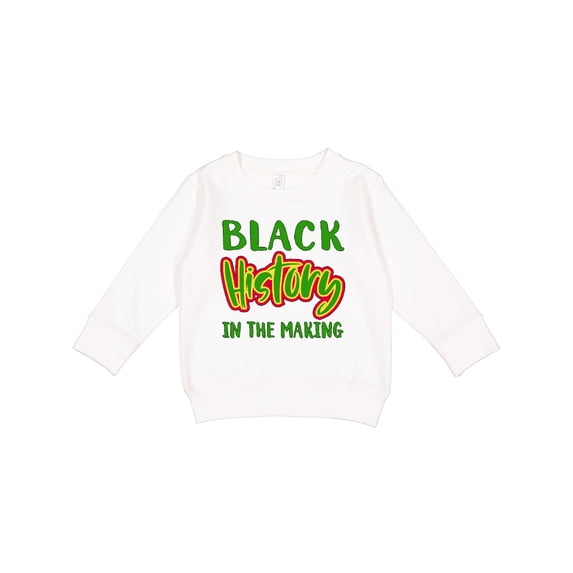 Inktastic Black History in the Making Toddler Sweatshirt
