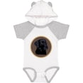 thumbnail image 1 of Inktastic Black Lab Dog Labrador Retriever Boys or Girls Baby Bodysuit, 1 of 5