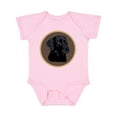 thumbnail image 1 of Inktastic Black Lab Dog Labrador Retriever Boys or Girls Baby Bodysuit, 1 of 5