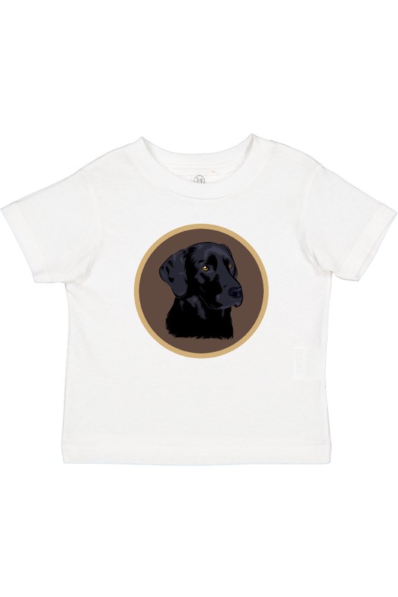 Black Lab Dog Labrador Retriever Boys or Girls Baby T-Shirt