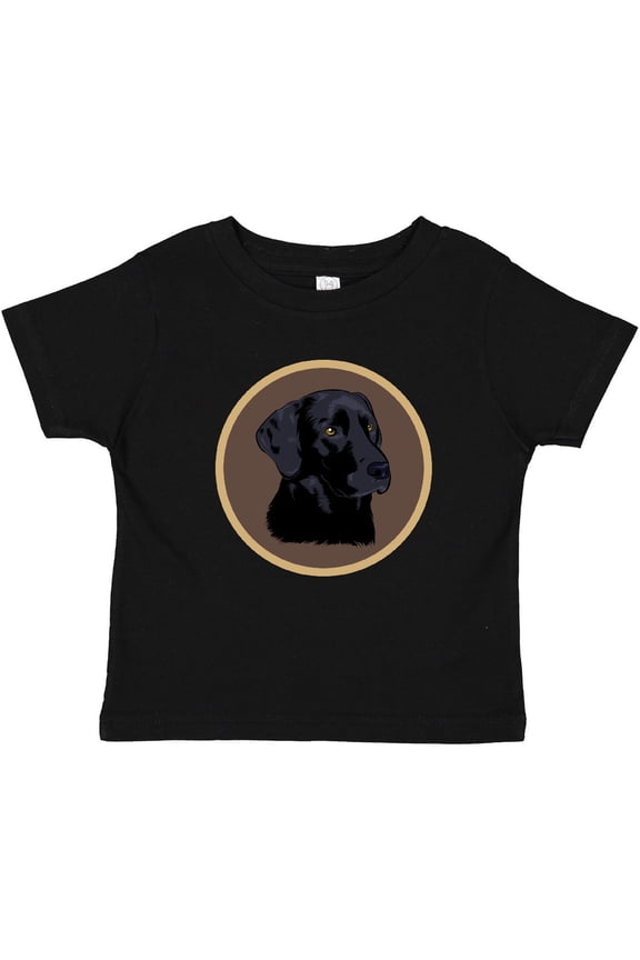 Black Lab Dog Labrador Retriever Boys or Girls Baby T-Shirt