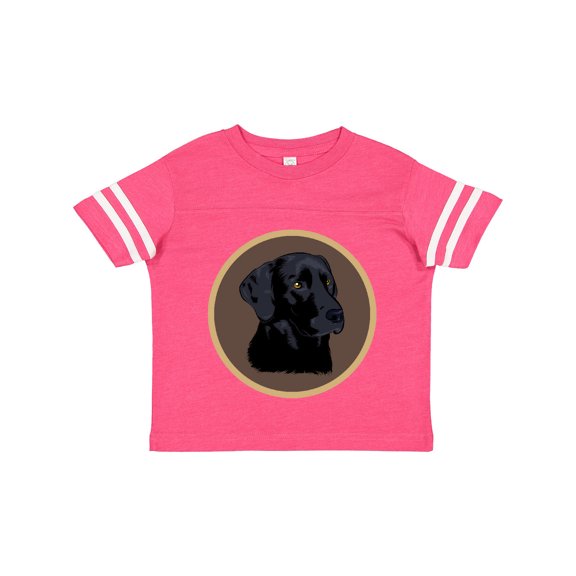 Inktastic Black Lab Dog Labrador Retriever Boys or Girls Toddler T-Shirt