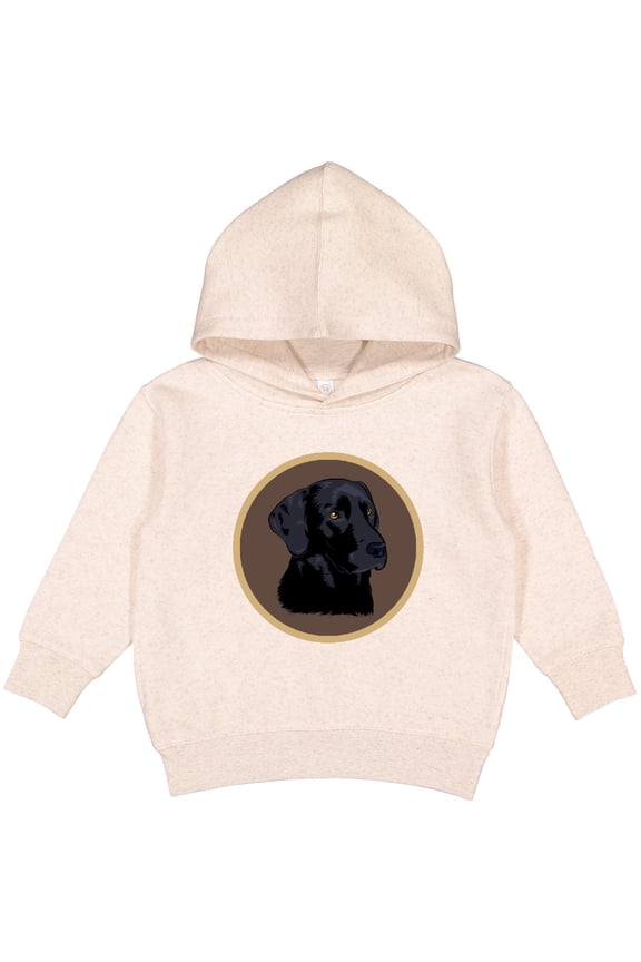 Black Lab Dog Labrador Retriever Toddler Hoodie