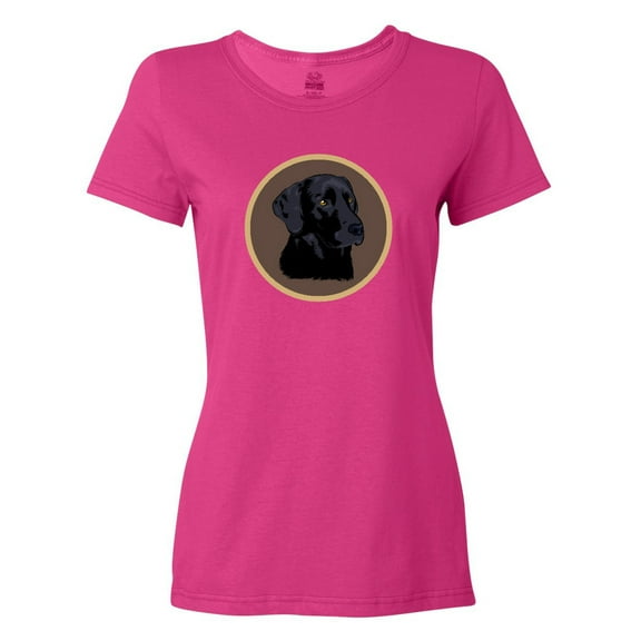 Inktastic Black Lab Dog Labrador Retriever Women's T-Shirt