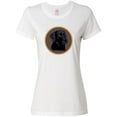 thumbnail image 1 of Inktastic Black Lab Dog Labrador Retriever Women's T-Shirt, 1 of 5