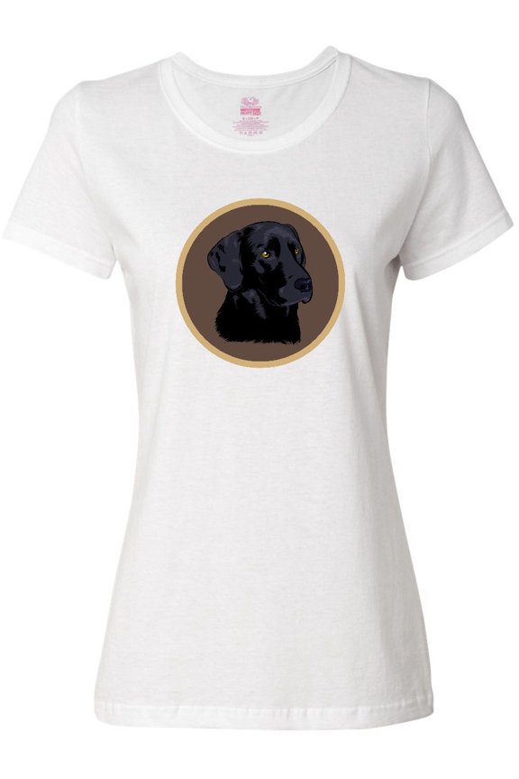 Black Lab Dog Labrador Retriever Women's T-Shirt