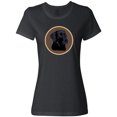thumbnail image 1 of Inktastic Black Lab Dog Labrador Retriever Women's T-Shirt, 1 of 5