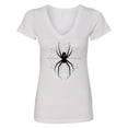 thumbnail image 1 of Inktastic Black Widow Women's V-Neck T-Shirt, 1 of 5