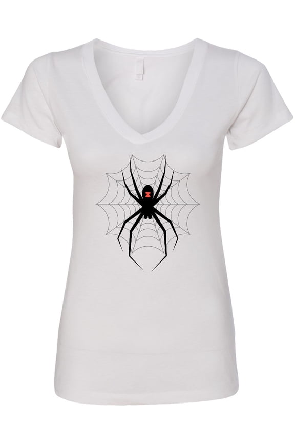 Black Widow Women's V-Neck T-Shirt