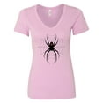 thumbnail image 1 of Inktastic Black Widow Women's V-Neck T-Shirt, 1 of 5