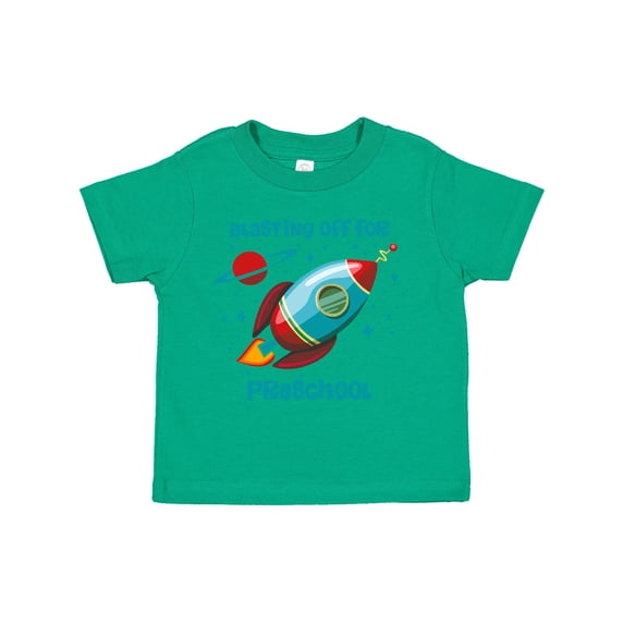 Inktastic Blast off for Preschool Boys or Girls Toddler T-Shirt