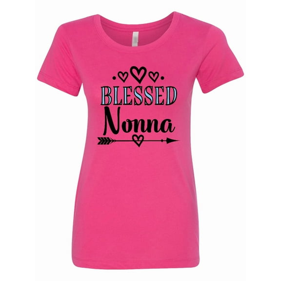 Inktastic Blessed Nonna Grandma Women's T-Shirt