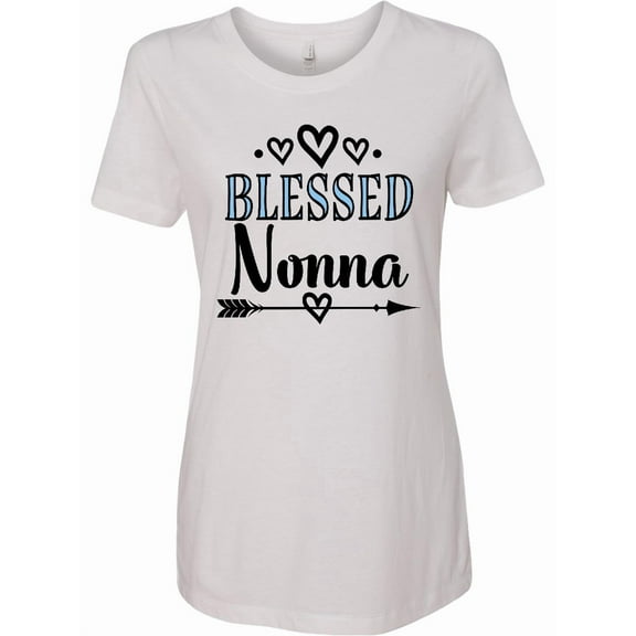 Inktastic Blessed Nonna Grandma Women's T-Shirt