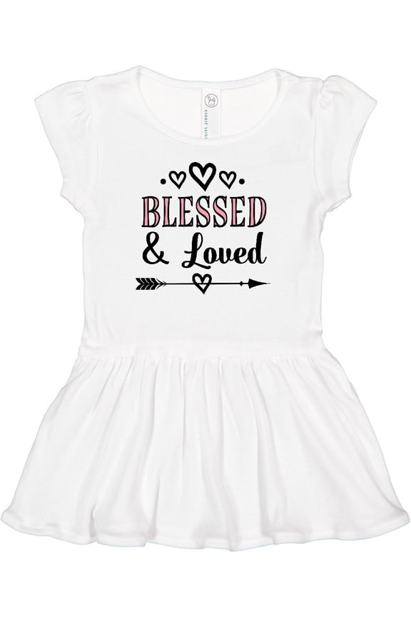 Blessed and Loved Baby Girl Girls Baby Dress