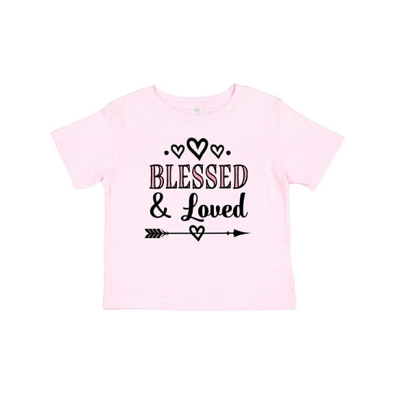 Inktastic Blessed and Loved Baby Girl Girls Baby T-Shirt