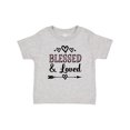 thumbnail image 1 of Inktastic Blessed and Loved Baby Girl Girls Baby T-Shirt, 1 of 5