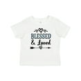 thumbnail image 1 of Inktastic Blessed and Loved Boys or Girls Baby T-Shirt, 1 of 5